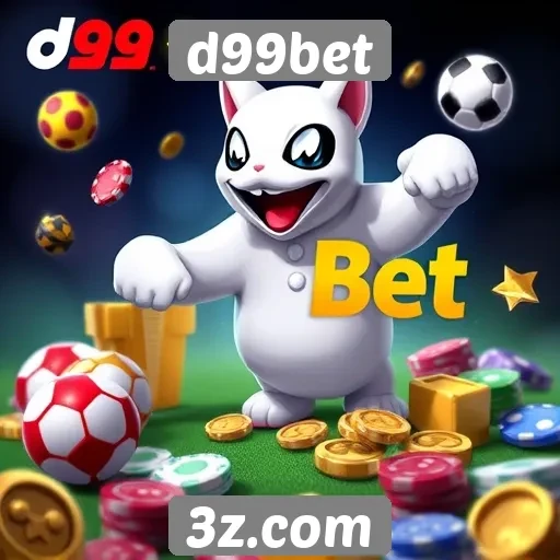 Variedade de jogos disponíveis no d99bet